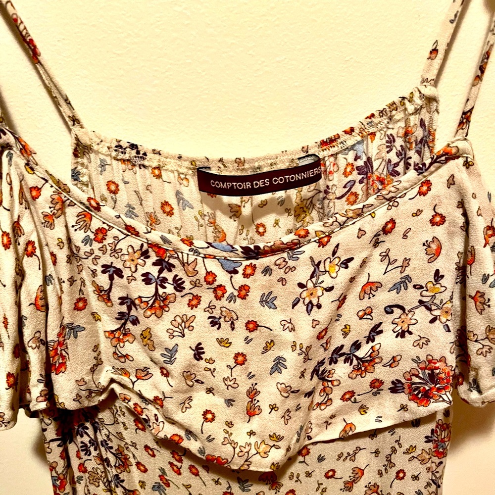 Long floral summer dress